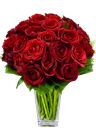 Mazzo di rose rosse passionale