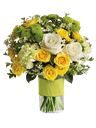 Bouquet giallo e bianco